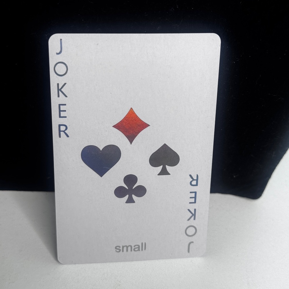 Joker (small) Dior Playing Card